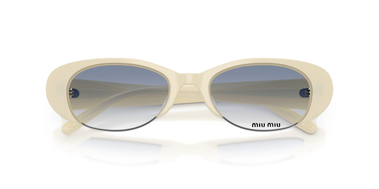 22Q80O - White - Clear Gradient Light Blue