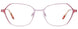 80 - Satin Light Lilac & Strawberry / Pink Tortoise