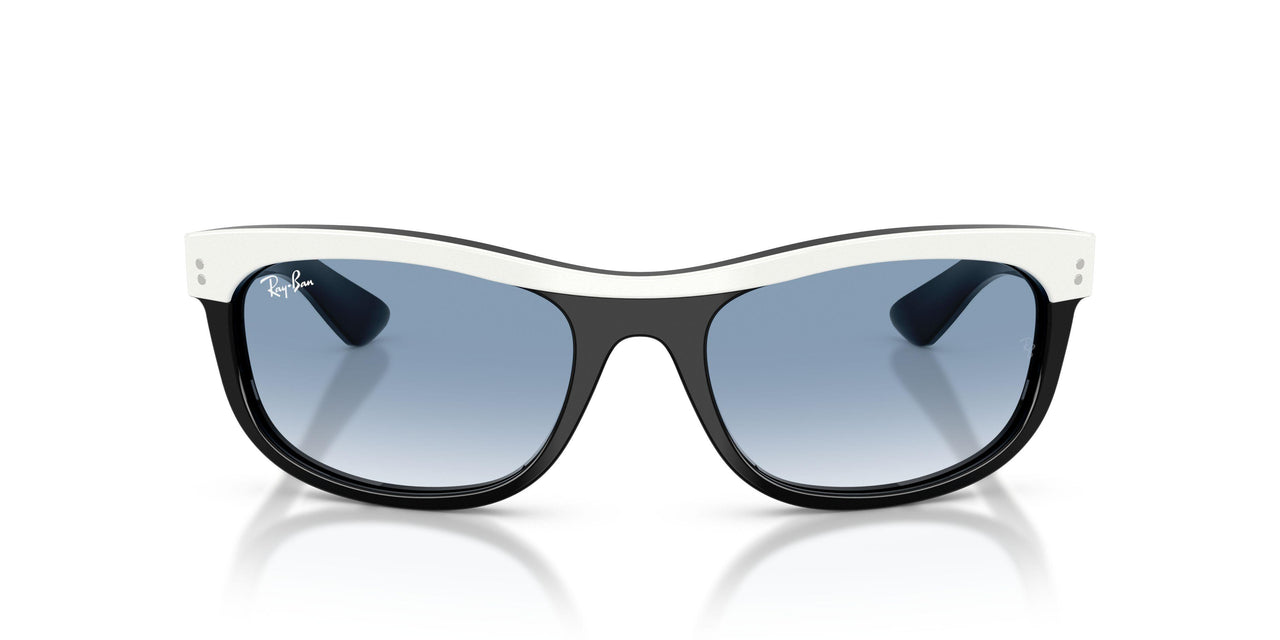 14443F - White - Clear Gradient Blue