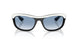 14443F - White - Clear Gradient Blue