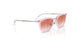 7221V0 - Pink - Clear Gradient Red Mirror Red