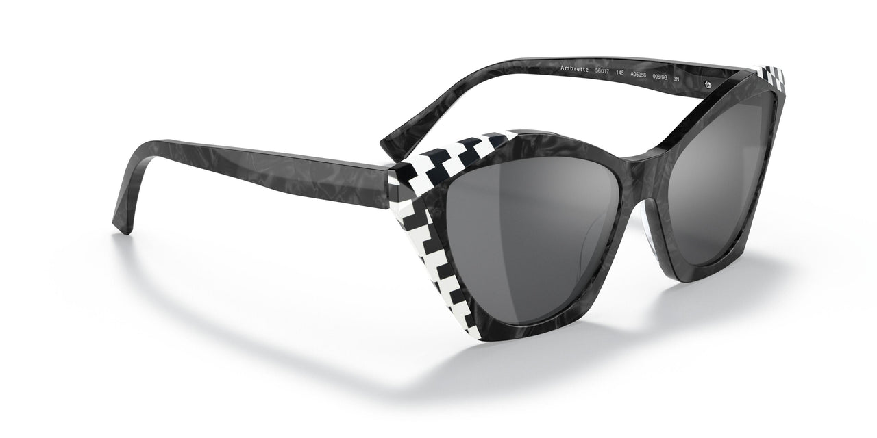 006/6G - Black - Grey Mirror Sylver