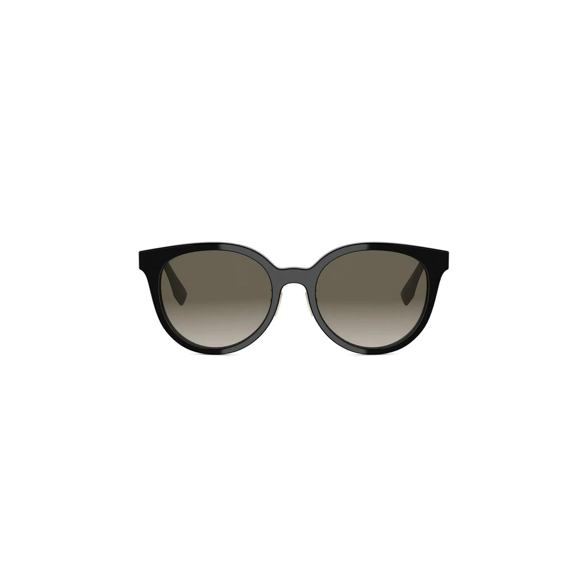 01F - Shiny Black - Brown Gradient