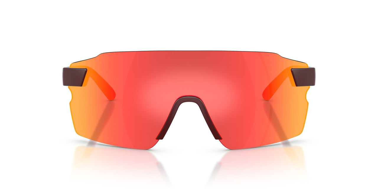 530/M5 - Bordeaux - Dark Grey Mirror Red/yellow
