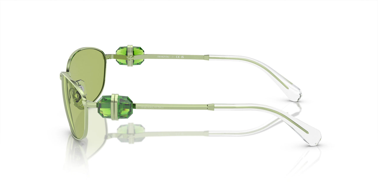 400630 - Green - Light Green Mirror Silver Internal