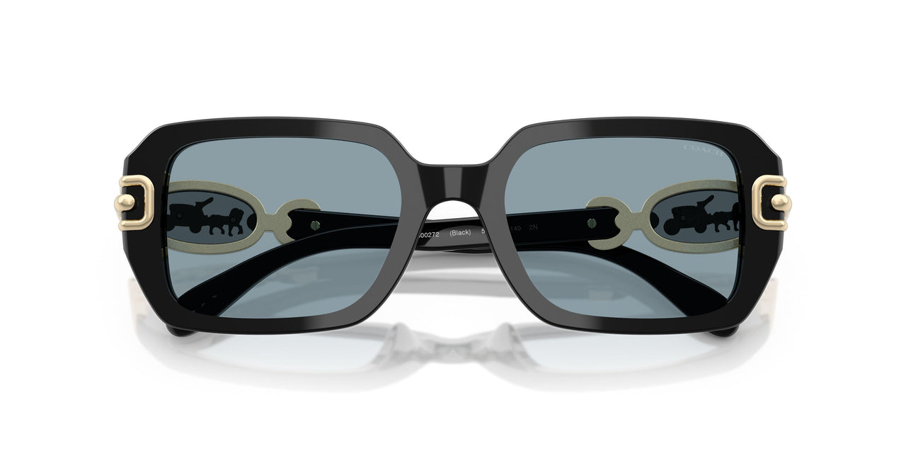 500272 - Black - Blue Solid