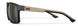 AC6FND04 - Captivate Tungsten Mirror/matte Black And Tan Frame - Captivate Tungsten Mirror