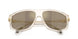 30032C - White - Light Brown Mirror Gold