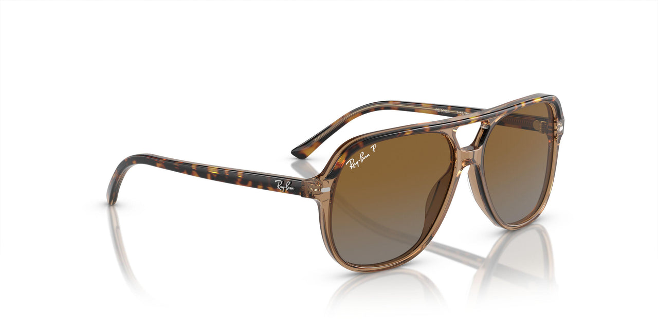 71554L - Top Dark Blue & Brown & Light Grey - Grey/blue