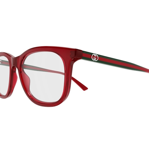 008 - Burgundy/Green - Transparent