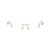 028 - Shiny Rose Gold - Clear