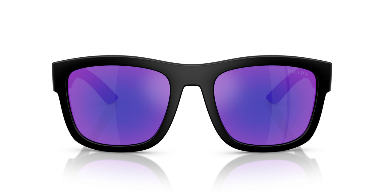 1BO05U - Black - Dark Blue Mirror Violet