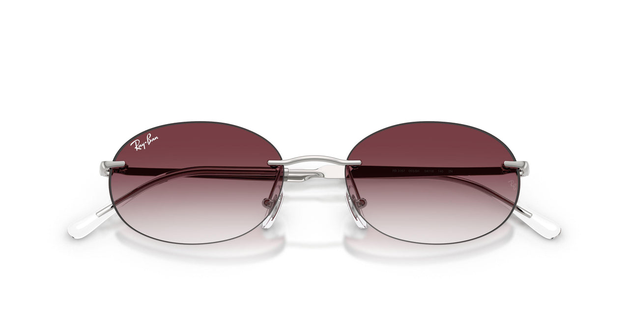 003/8H - Silver - Clear Gradient Dark Violet