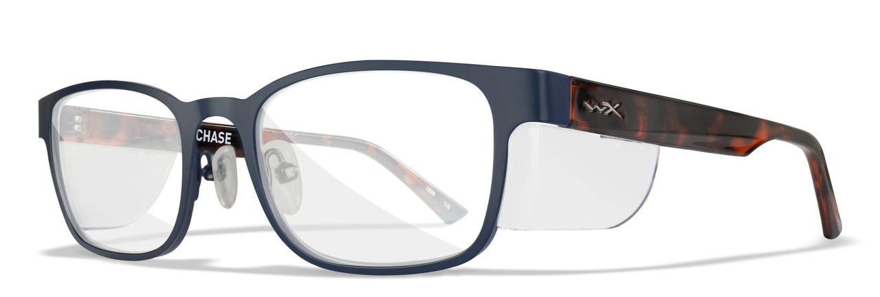 WSCHS03 Matte Blue/Gloss Demi Temples