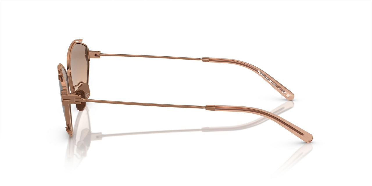 33513D - Copper - Brown Mirror Gradient Silver