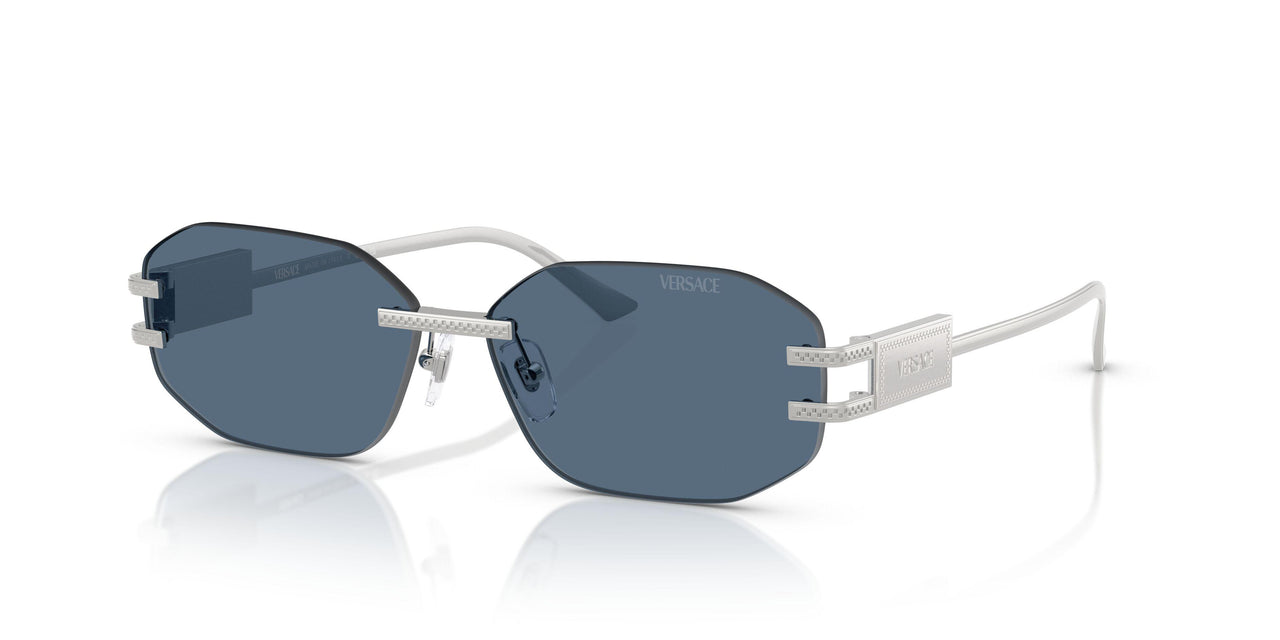 100080 - Silver - Dark Blue