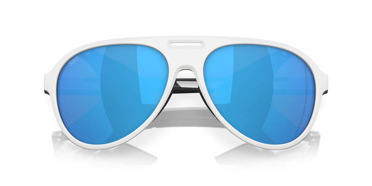 911709 - White - Blue Mirror