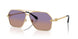1002EL - Gold - Clear Fifty Gradient Orange Violet