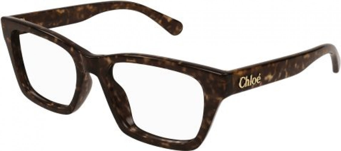 Chloe アイウェア レクタンクルフレム メカネ CH0242O 007 Chloe CH0242O Eyeglasses