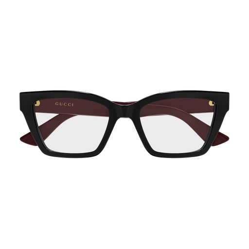 011 - Black/Burgundy - Transparent