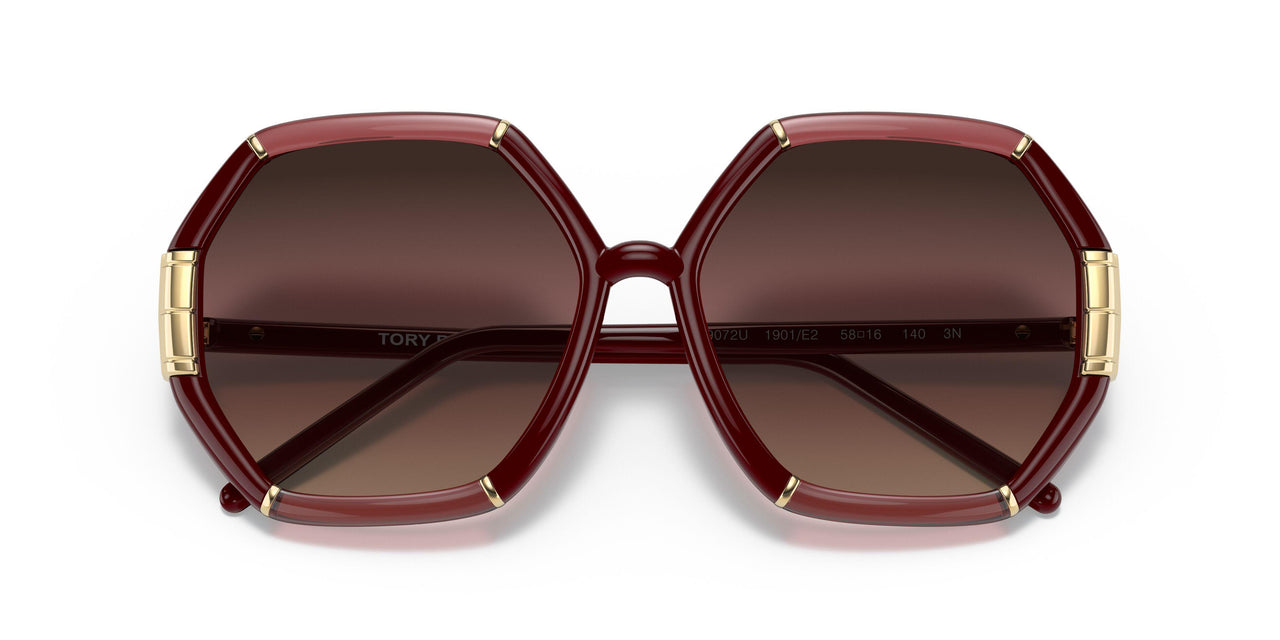 1901E2 - Bordeaux - Bordeaux Grey Gradient