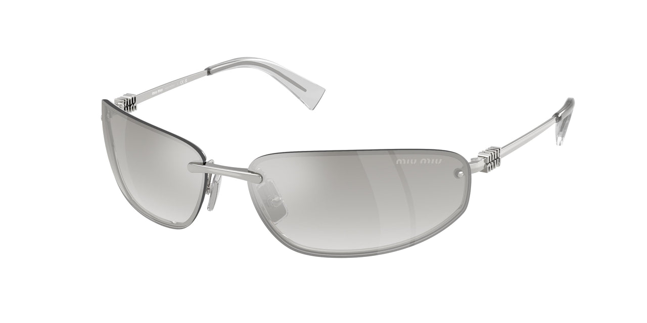 1BC8H1 - Silver - Clear Silver Gradient