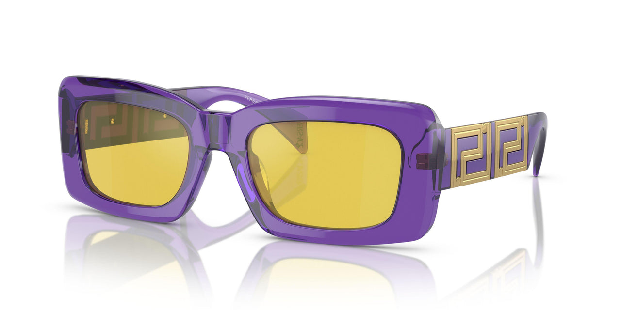 5408V9 - Violet - Yellow Mirror Internal Silver