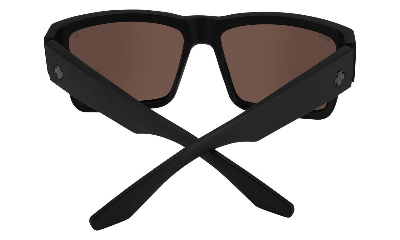 0000060 - Matte Black - Happy Bronze with Orange Mirror