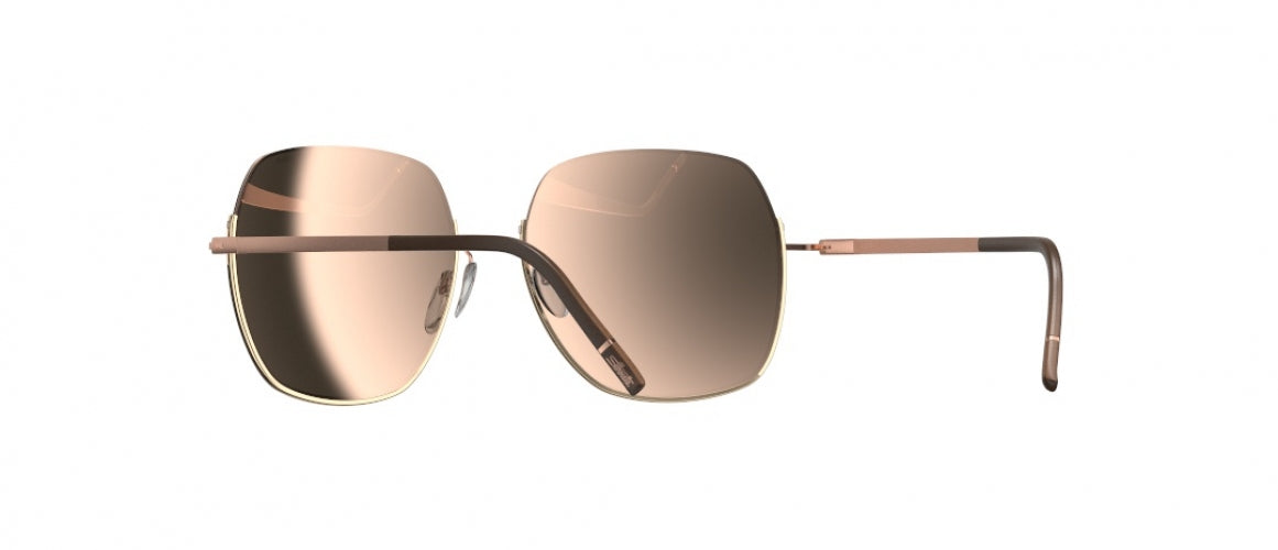 3530 - Rose Gold / Brown - Glossy Caramel Mirror