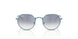 303/7B - Blue - Clear Gradient Blue Mirror Silver