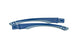 YFFIE01T Matte Blue Indigo / Grey Temples