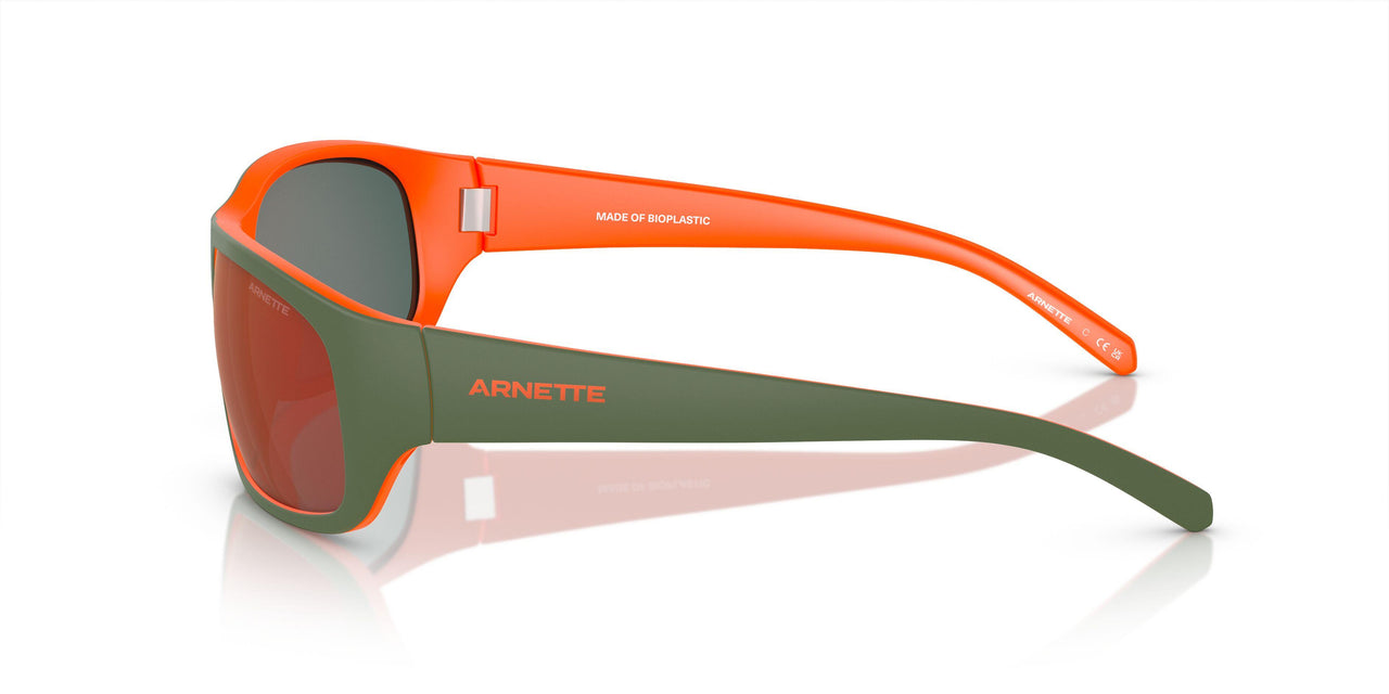 29436Q - Green - Grey Mirror Orange/yellow