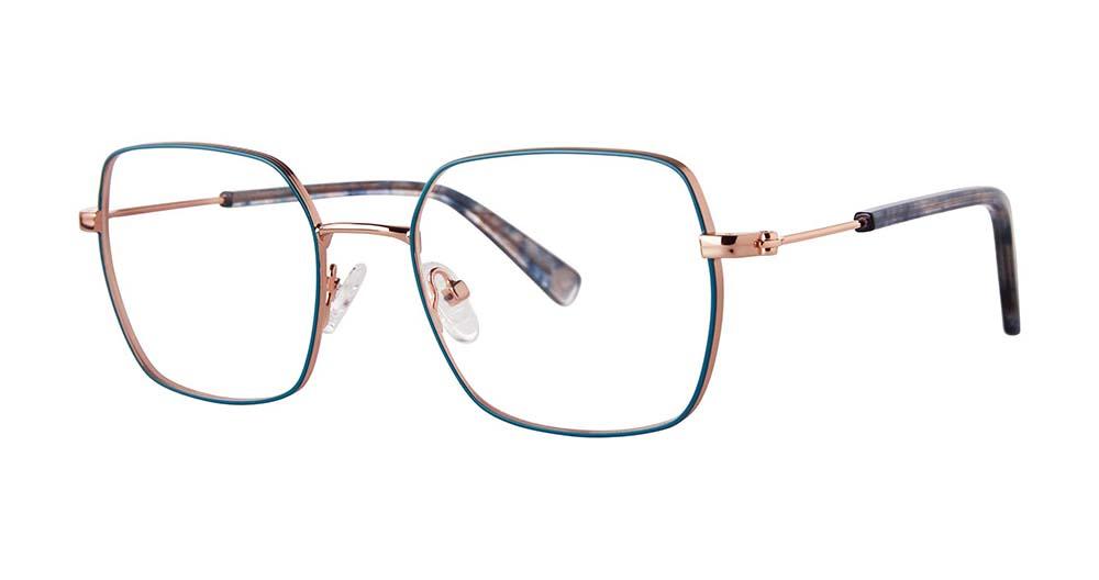 TLRSGLD - Teal/Rose Gold