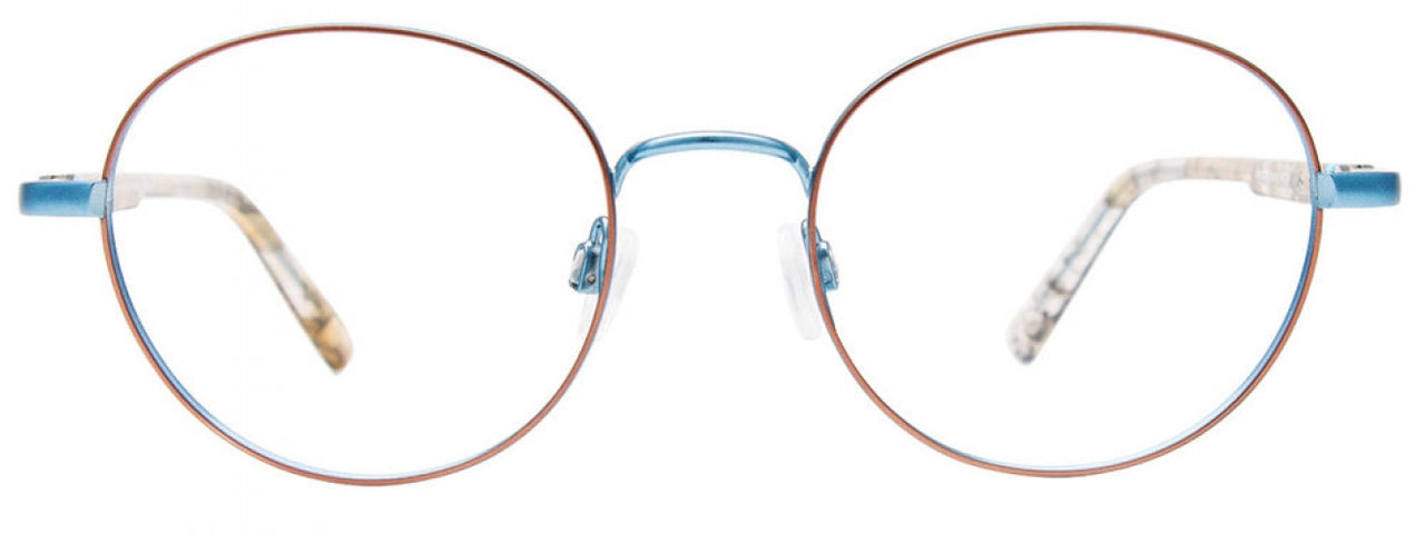 10 - Brown & Light Blue