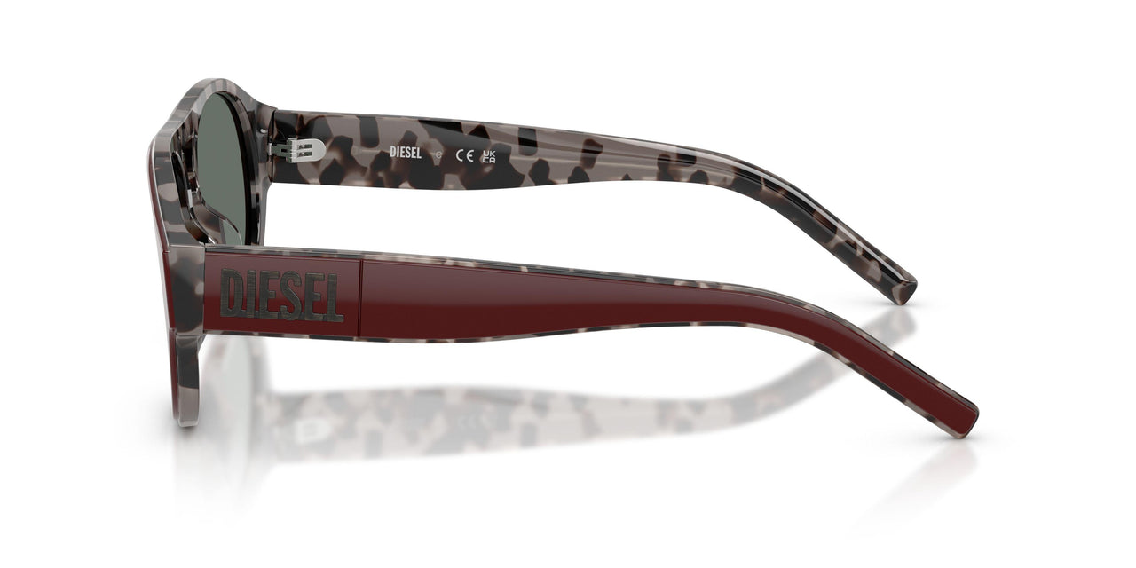 20726V - Bordeaux - Dark Grey Mirror