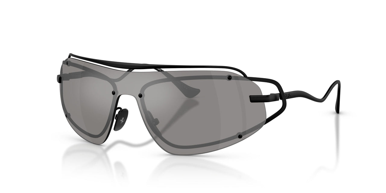 308/88 - Black - Grey Mirror Silver Gradient