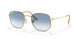 001/3F - Gold - Clear Gradient Blue