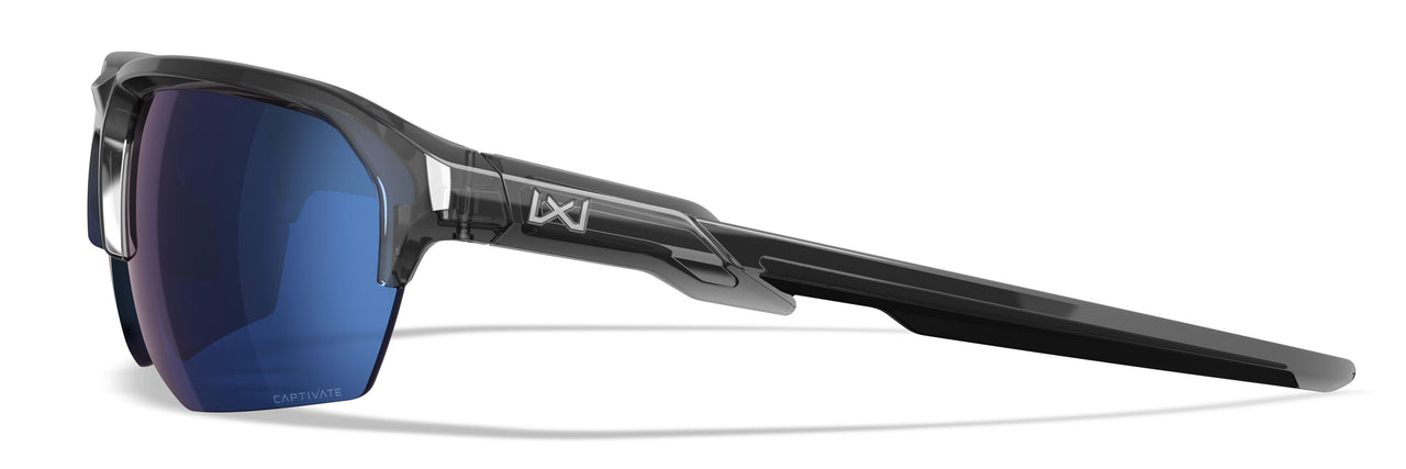 CHJKL09 Captivate Polarized Blue Mirror / Gloss Crystal Grey