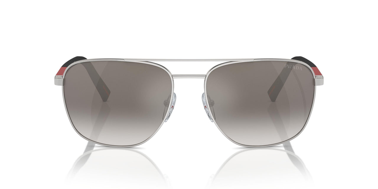 1BC02M - Silver - Gradient Grey Mirror Silver