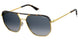 0H8D-Z7 - Blue Havana Gold - Blue Gradient Polarized