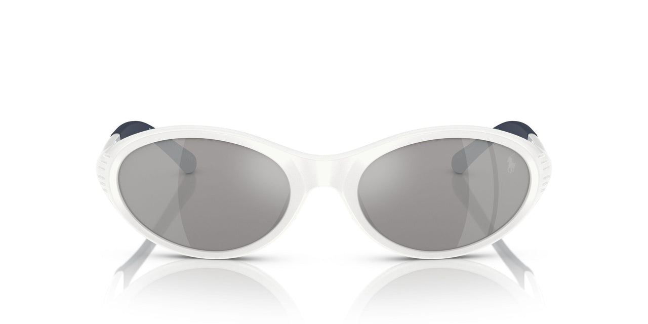 51016G - White - Grey Mirror Silver