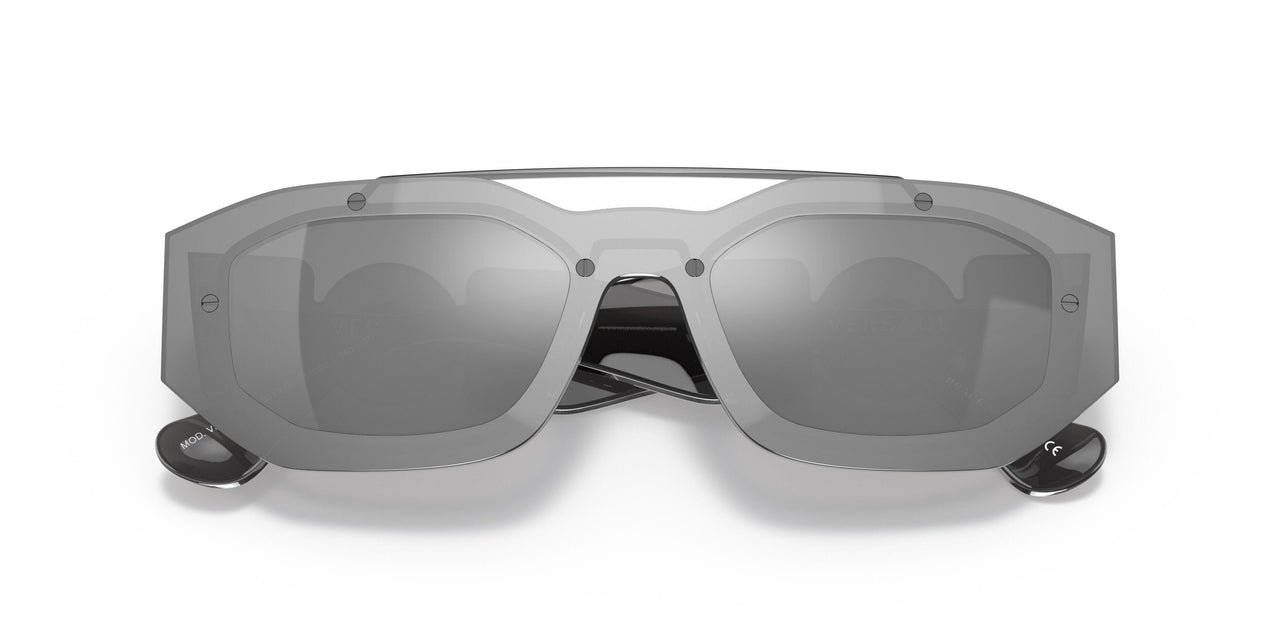 10016G - Grey - Light Grey Mirror Silver