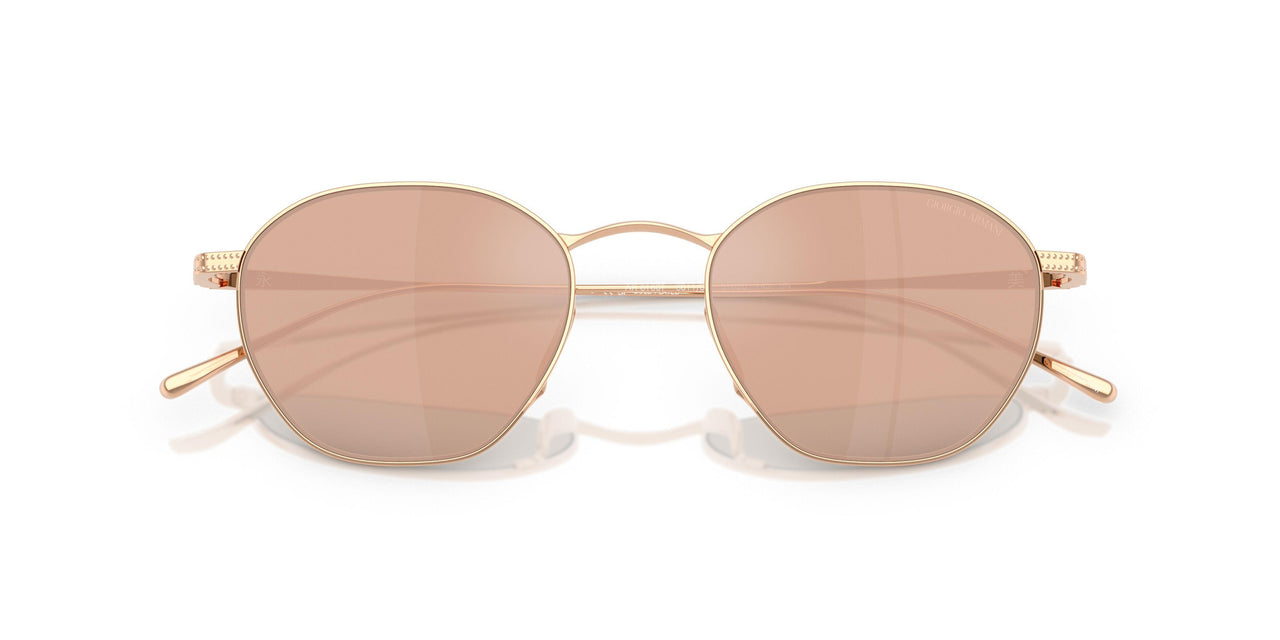 301103 - Gold - Clear Mirror Real Rose Gold