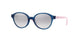 28387B - Blue - Clear Grad Lt Blue Mirr Silver