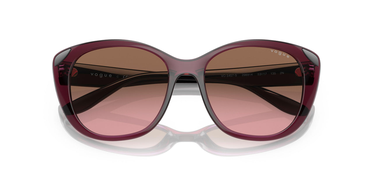 298914 - Red - Pink Gradient Brown