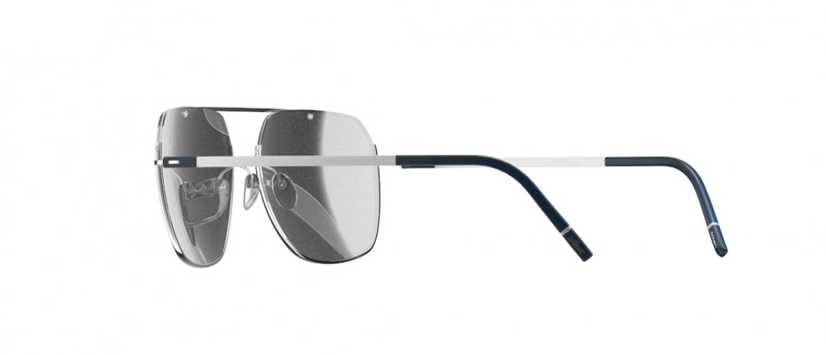 7000 - Silver / Blue - SLM Silver Mirror Gradient