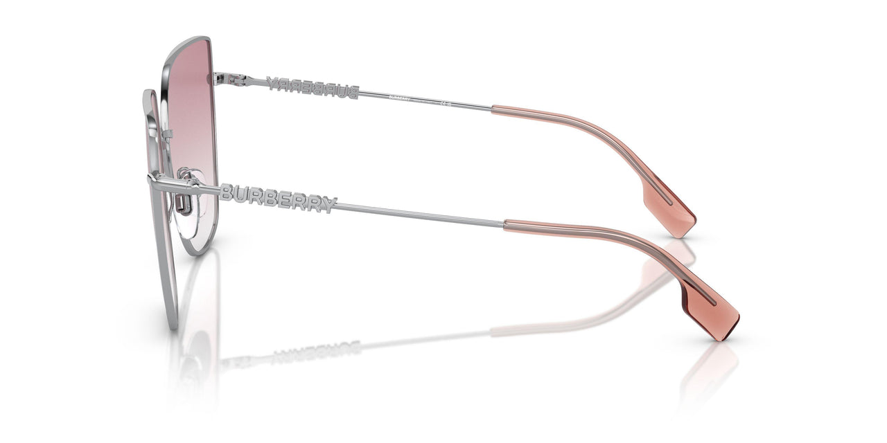 10058D - Silver - Clear Gradient Pink