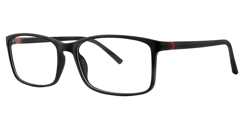 BLCKMTTRD - Black Matte/Red