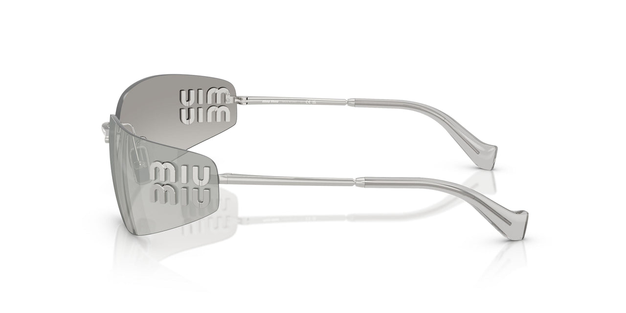 1BC10Y - Silver - Gray Mirror Silver Gradient