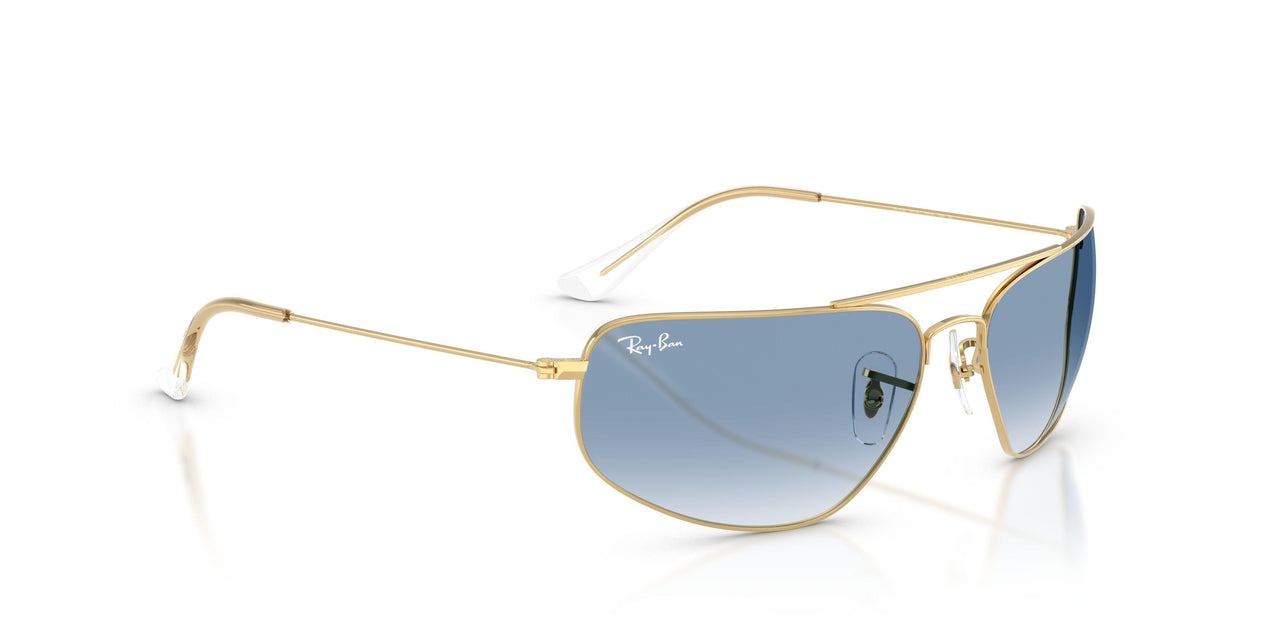 001/3F - Gold - Clear Gradient Blue